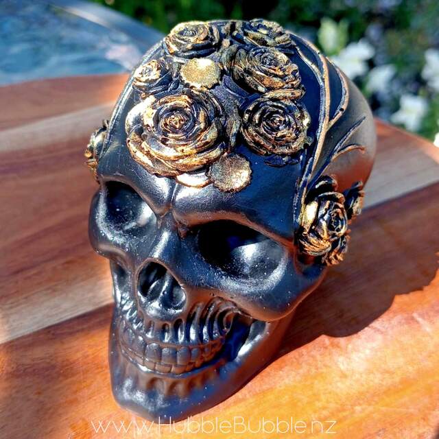 Floral Skull Artisan Soap