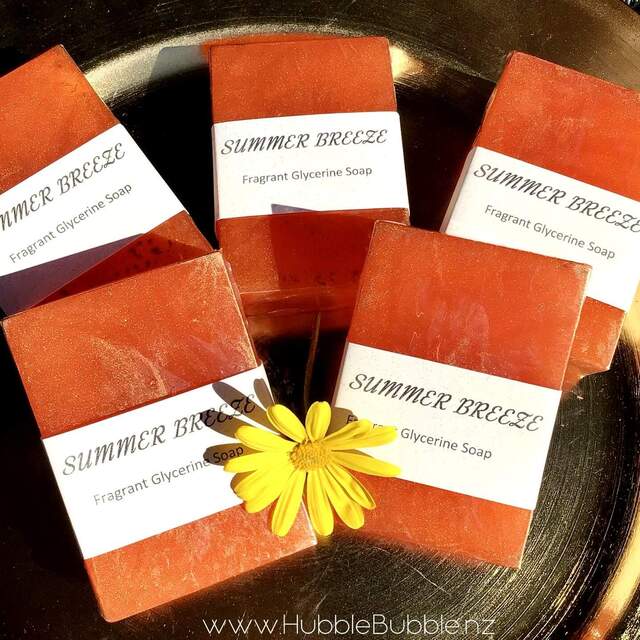 Summer Breeze Exotic Citrus Artisan Soap Bar